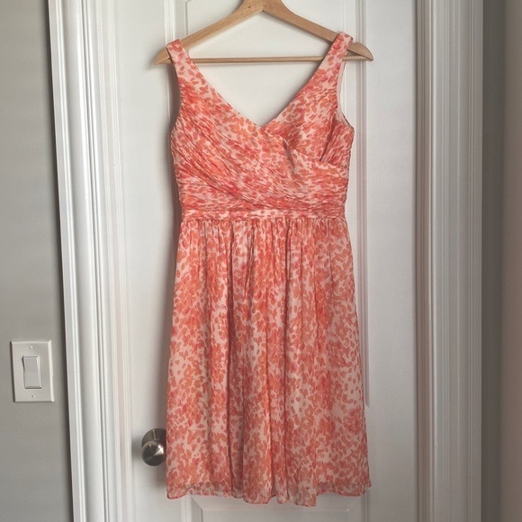 J. Crew Dresses & Skirts - J.Crew Heidi coral / pink / peach dress, size 4